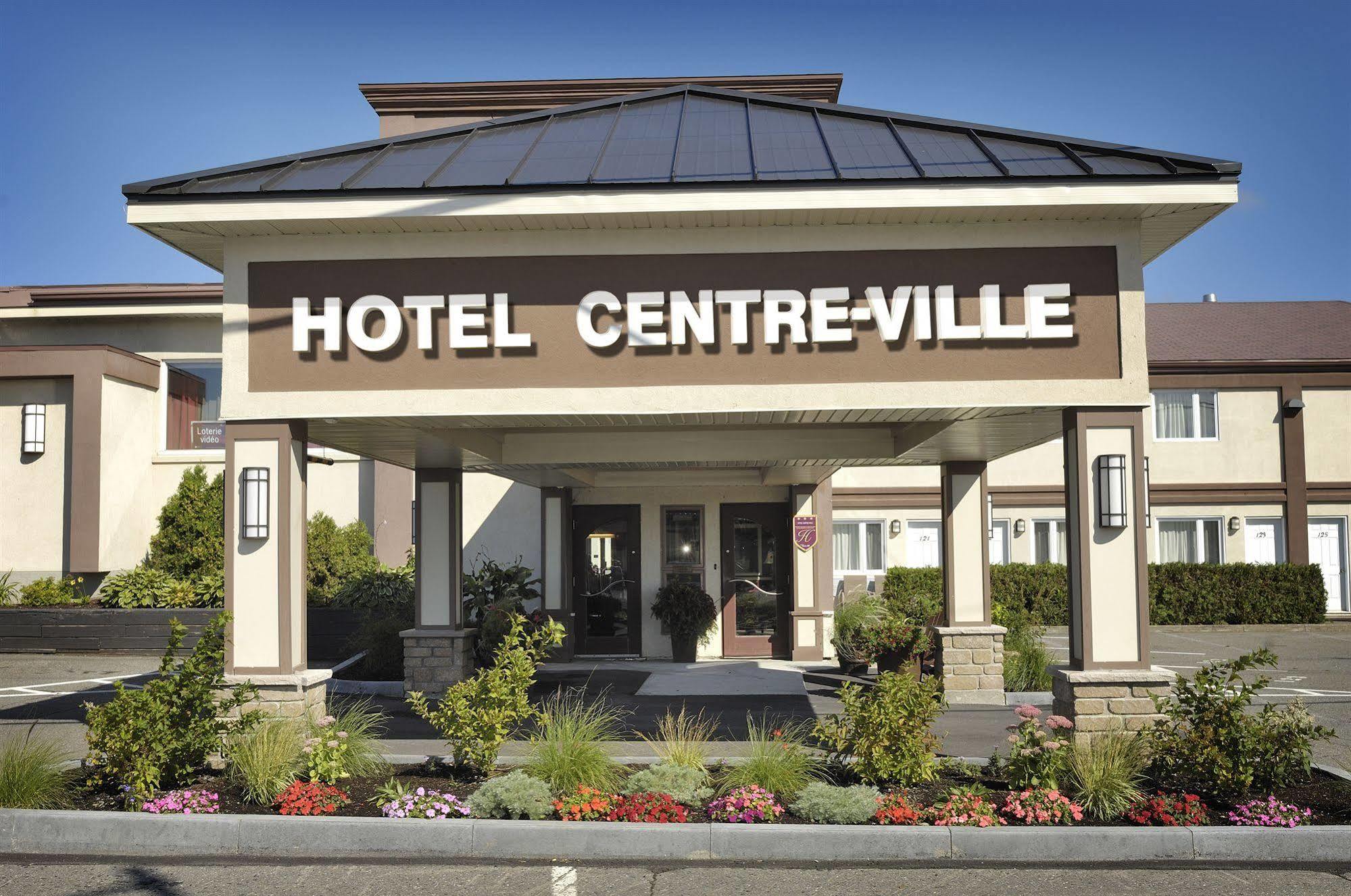 Hotel Centre-Ville Montmagny Eksteriør billede